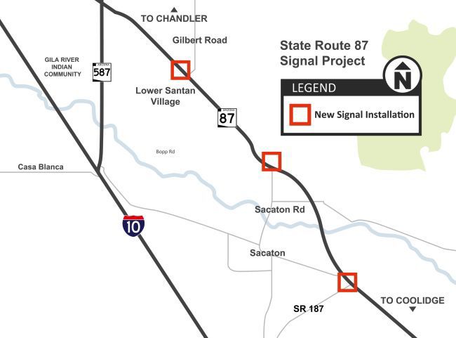SR 87 Traffic Lights